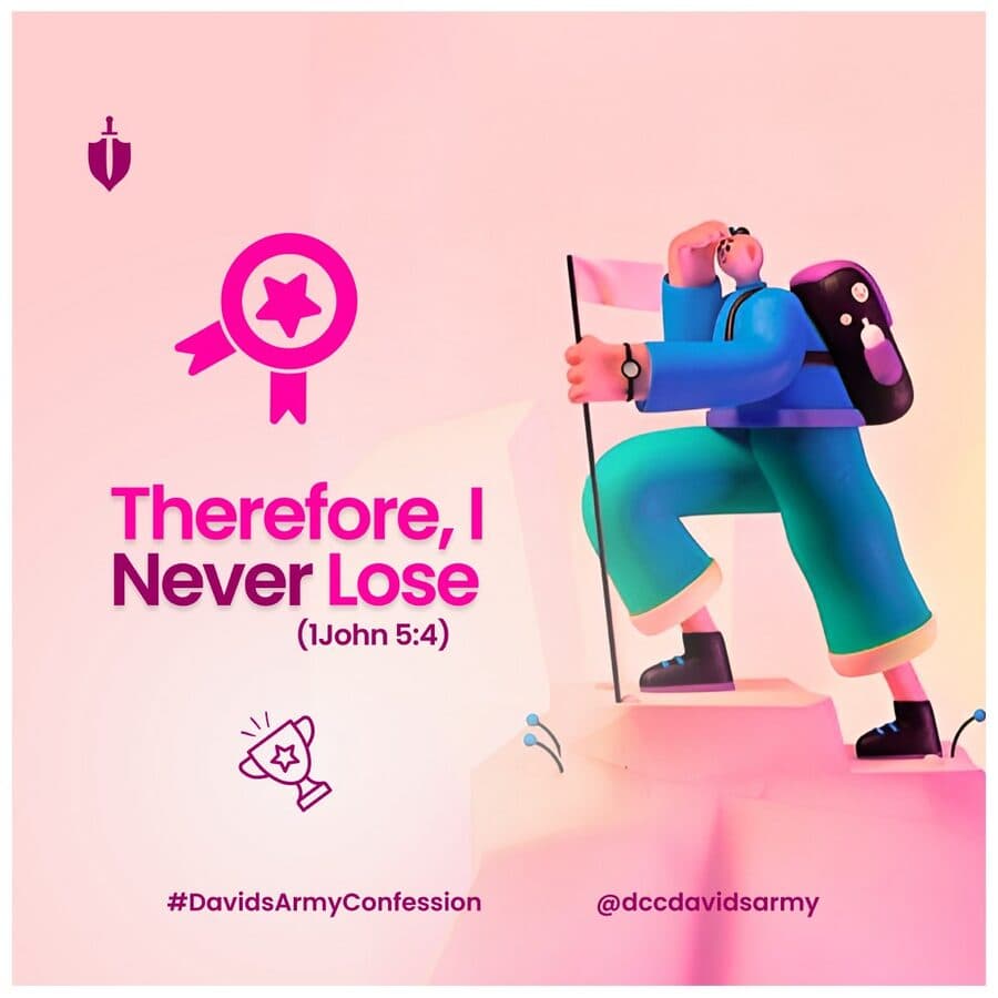 Therefore, I never lose